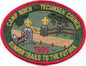 1995 Summer Camp Patch