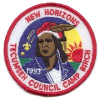 1993 Summer Camp Patch