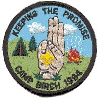 1994 Summer Camp Patch